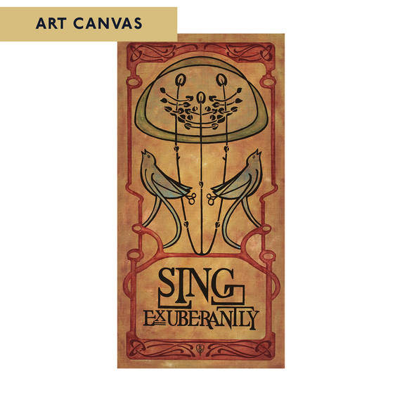  Art Nouveau style canvas print by Julie Leidel titled 