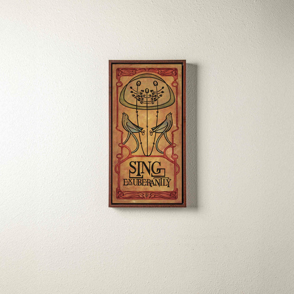  Art Nouveau style canvas print by Julie Leidel titled 