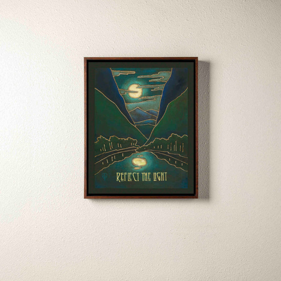  Arts & Crafts style canvas print by Julie Leidel titled 