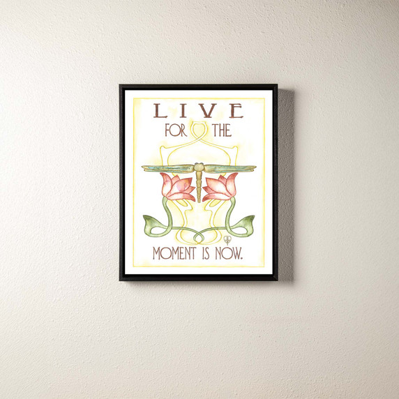  A canvas inspirational art print that says 