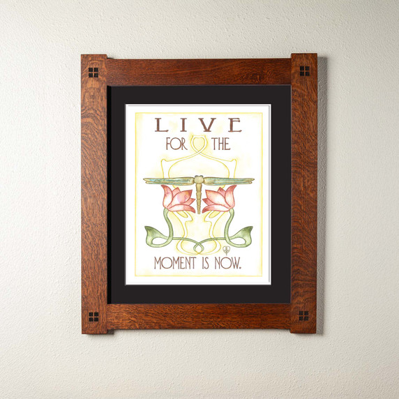 An inspirational art print that says 