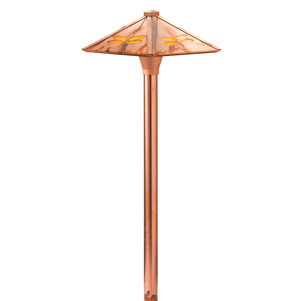 Rustic Craftsman Style Garden Light