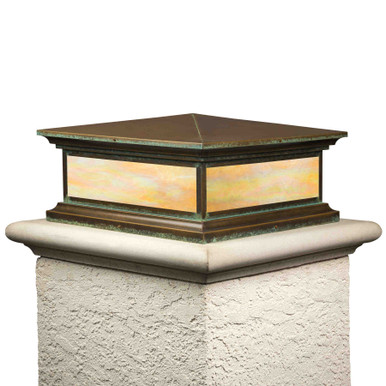 Traditional Column Light with No Overlay | Hampton Series