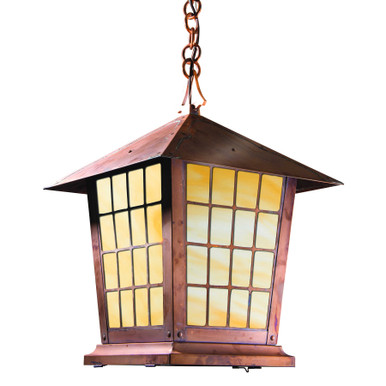 Traditional Cottage Chain Pendant Lantern | Spring Street Series