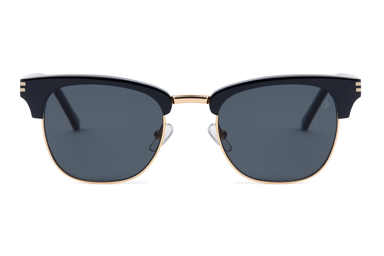 JS Atlantic Black Polarized Sunglasses with Gray Lenses | Jack