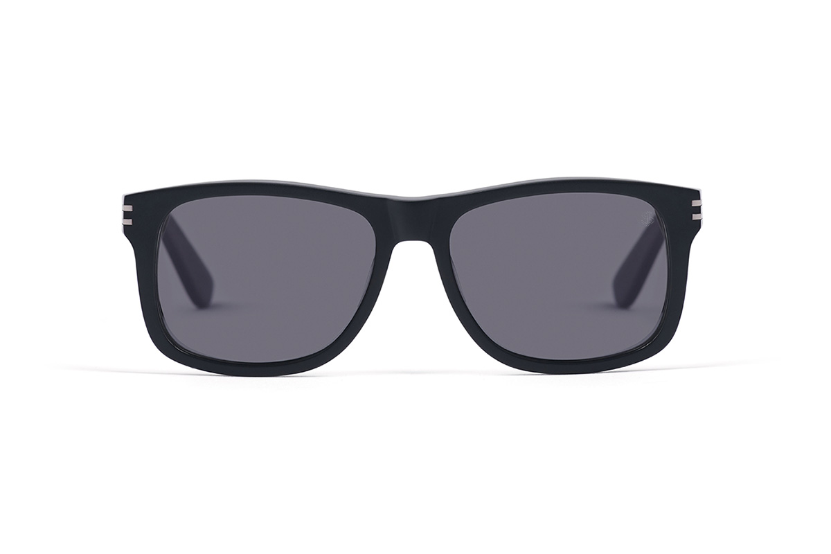JS Jack Black Polarized Sunglasses with Gray Lenses | Jack Stegeman