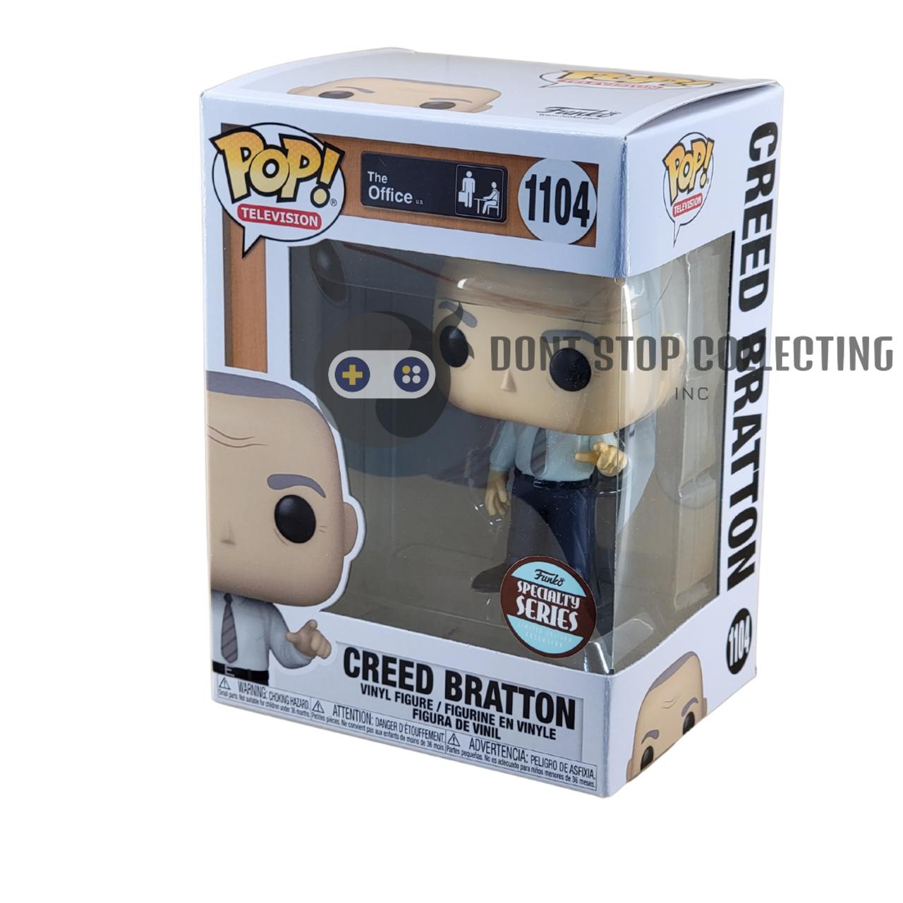 Funko Pop Vinyl Figurine Creed Bratton #1104 Specialty Series