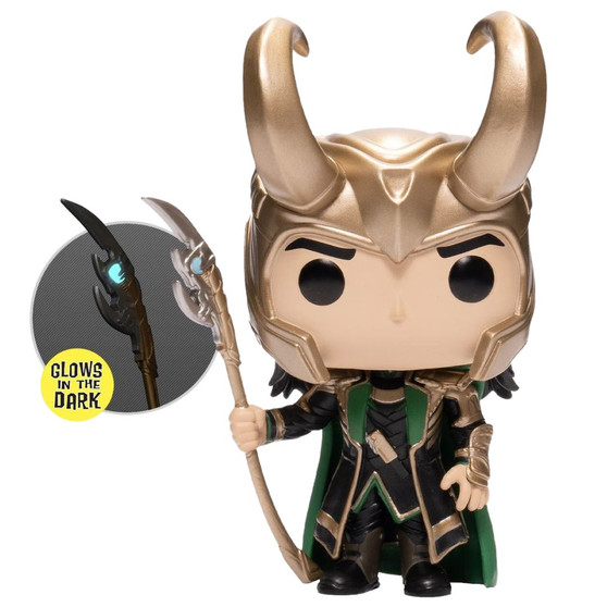 Marvel: Avengers #985 - Loki With Scepter (GITD - Entertainment Earth Exclusive) Glow In The Dark