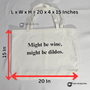 Might Be Wine, Might Be Dildos Canvas Tote Bag
