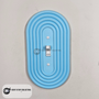 Rainbow Oval Light Switch Cover Toggle Deco Multiple Colors Modern Wall Plate Indoor Only Rainbow Oval Light Switch Cover Toggle Deco Multiple Colors Modern Wall Plate Indoor Only