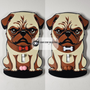 Funny Serious Dog Pug Light Switch Cover Plate With Spinning Fur Balls And Bone Bow Tie 3D Printed Gift Humor Single Gang Decora Indoor Only Funny Serious Dog Pug Light Switch Cover Plate With Spinning Fur Balls And Bone Bow Tie 3D Printed Gift Humor Single Gang Decora Indoor Only