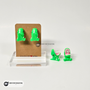 Dinosaur Earring Cute Biting Tyrannosaurus T-Rex 3D Printed Gift Teacher Animal Bite RAWR!