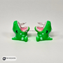 Dinosaur Earring Cute Biting Tyrannosaurus T-Rex 3D Printed Gift Teacher Animal Bite RAWR!