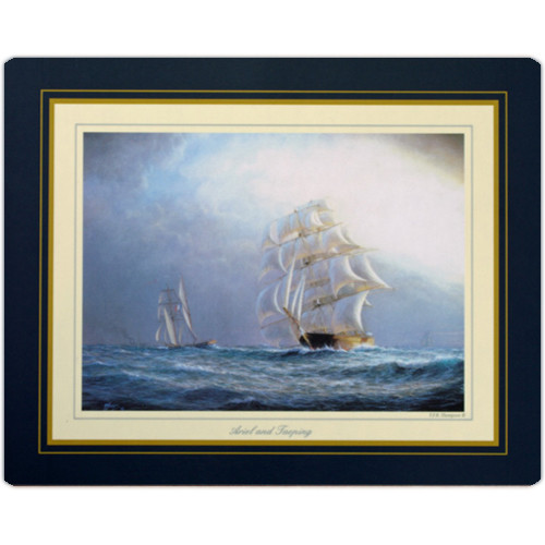 Lady Clare Continental Placemats Clipper Ships