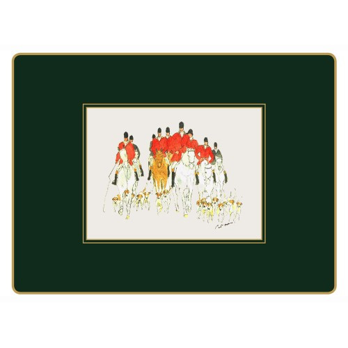 Lady Clare Continental Placemats Hunting