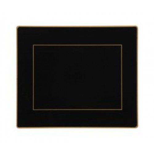 Lady Clare Coasters Black Screened