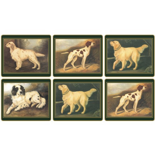 Lady Clare Tablemats Sporting Dogs