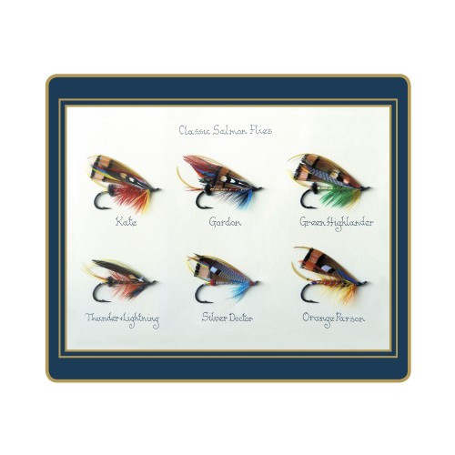 Lady Clare Tablemats Classic Salmon Flies