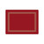 Placemats Red/Gold Melamine - Hospitality Mats - Set of 10 