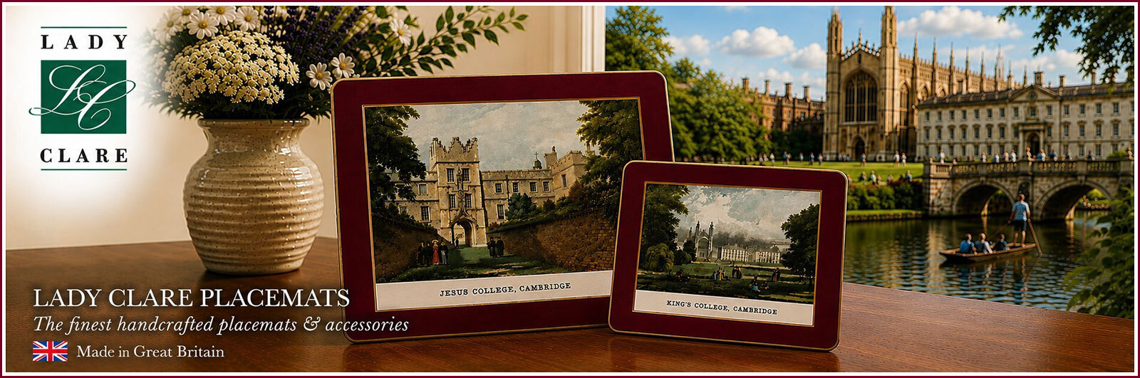 Lady Clare English Placemats & Coasters - USA Lady Clare Shop