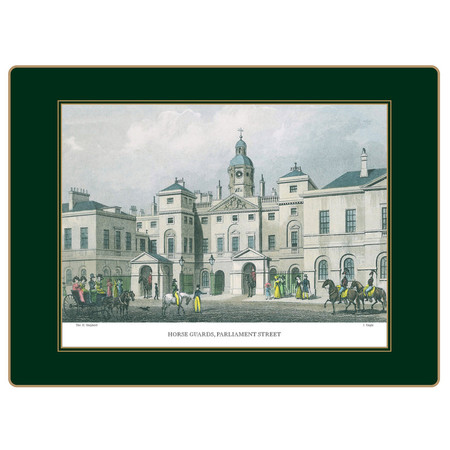 Lady Clare Continental Placemats Shepherd's London - Green