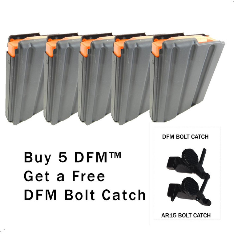 DFM™ Package, 5 DFMs™ And 1 Free DFM™ Bolt Catch