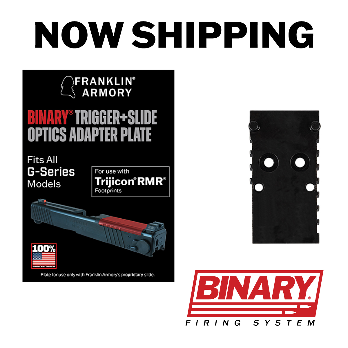 G-Series Binary® Trigger and Slide Kit Optics Adapter Plates Now ...