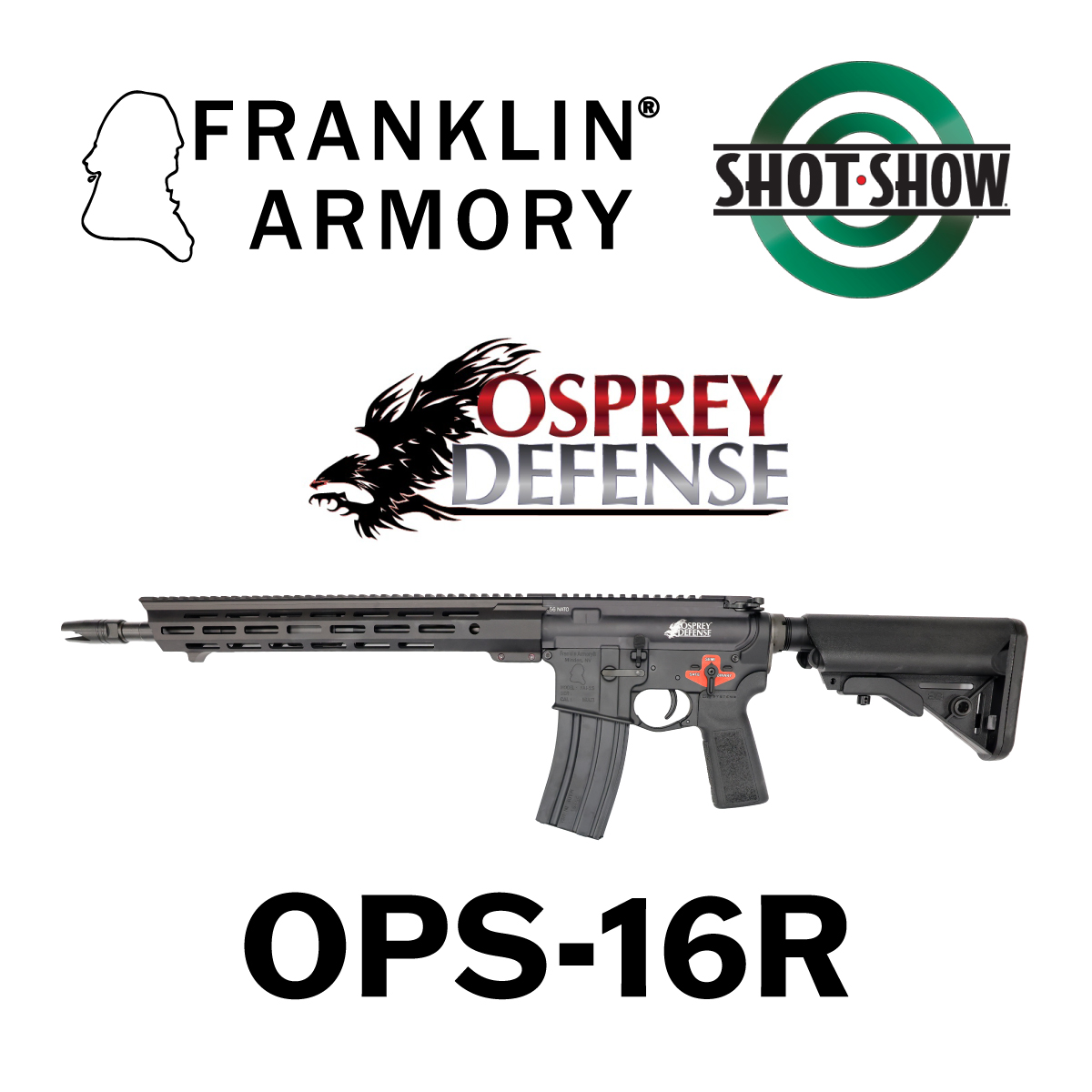 Franklin Armory® Announces New Osprey Defense™ Gas Piston AR15 Rifle