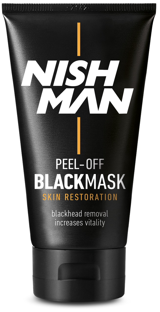 black peel off mask