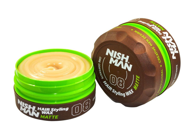 Nishman Styling Hair Matte Wax 08 150ml