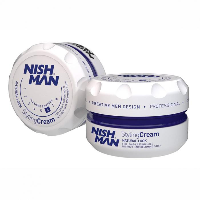 NISHMAN White Hair Styling Cream 150ml