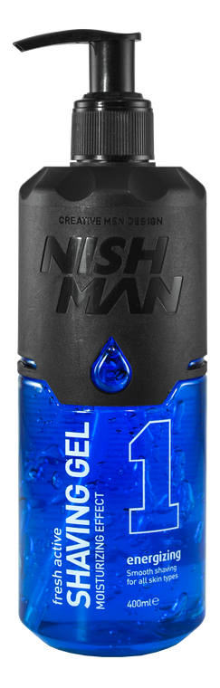Nishman Fresh Active Shaving Gel 400ml- Nishman Shave Gel #1