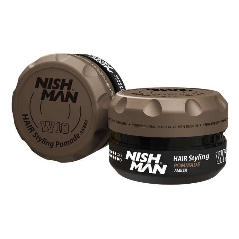 Nishman Hair Styling Amber Pomade Wax No.W10
