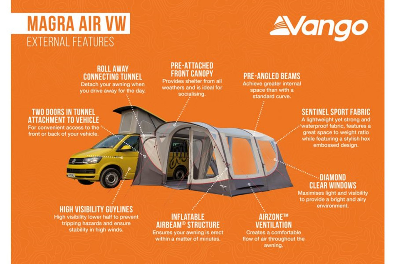 Vango Magra Air VW - Unchanged for 2023 - driveaway-awnings.co.uk