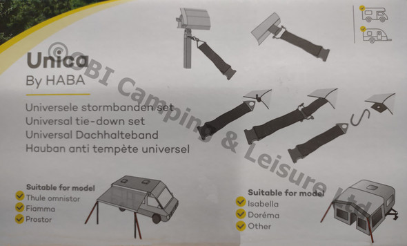 UNICA Universal Tie Down Kit - Wind Out Canopies & Awnings