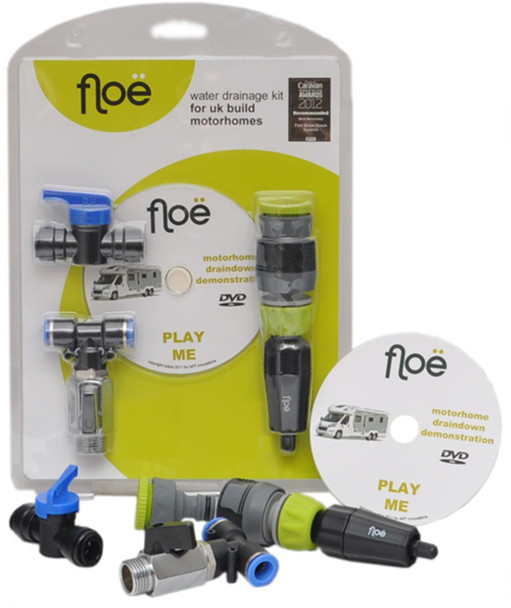 Floe Motorhome Draindown Kit - For inboard water tanks