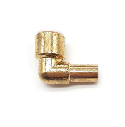 PYFM1590 - 15mm Brass Stem Elbow