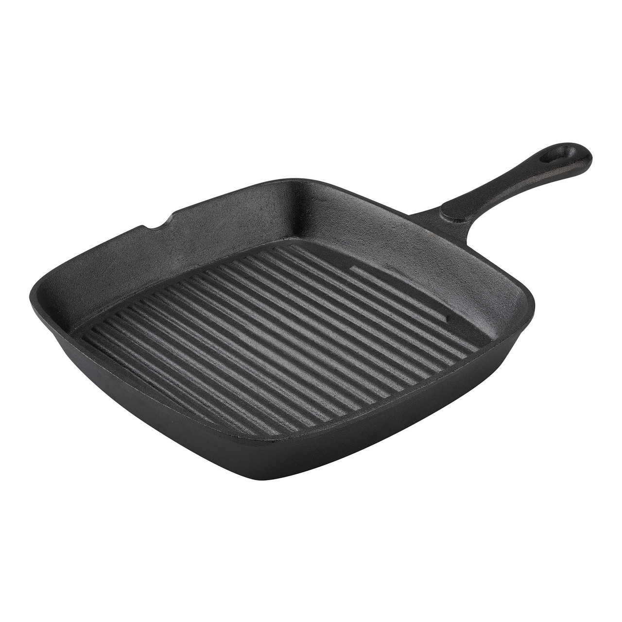 Professional Square Cast Iron Griddle Pan - 25cm