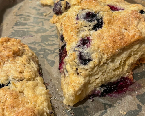 Seasonal Side Bundle: Blueberry Scones