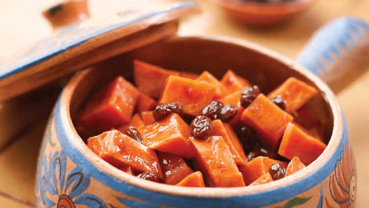 Cinnamon-Orange Glazed Sweet Potatoes - Nourish