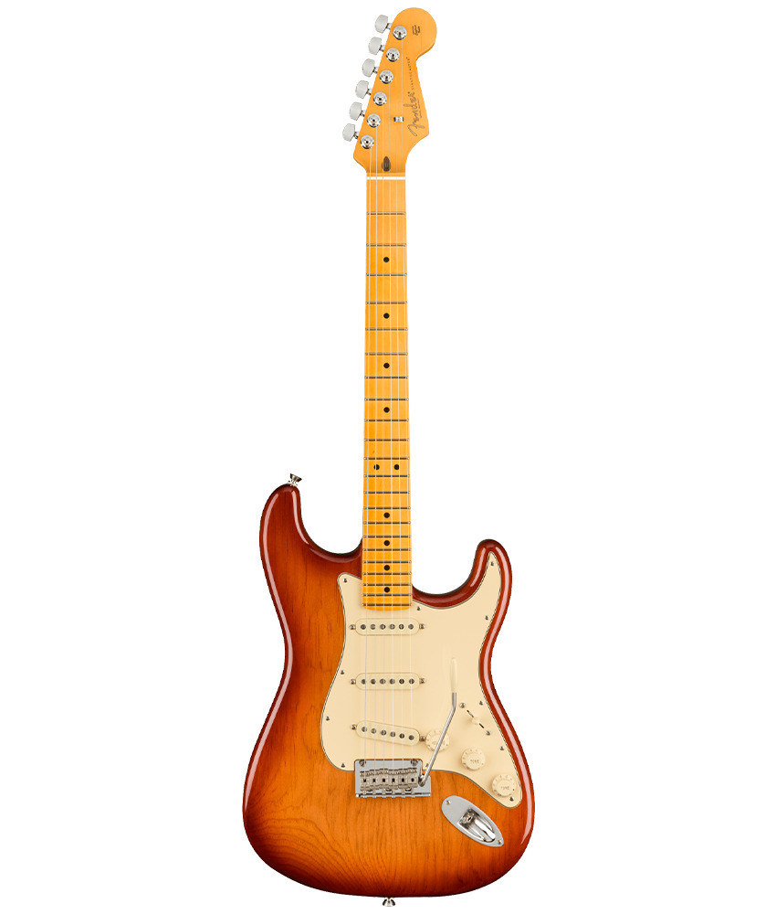 Fender Pre-Owned Fender American Professional II Stratocaster, Maple Fingerboard, Sienna Sunburst