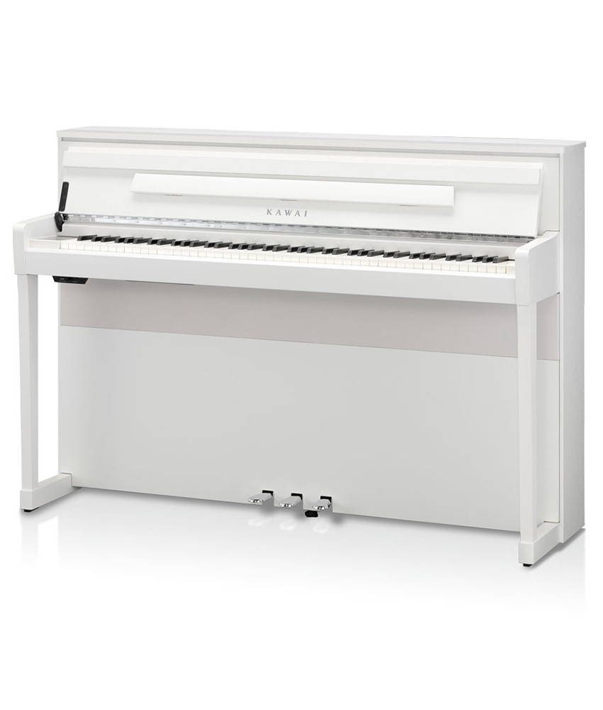 Kawai CA99 Concert Series 88-Wood Key Digital Piano -Satin White