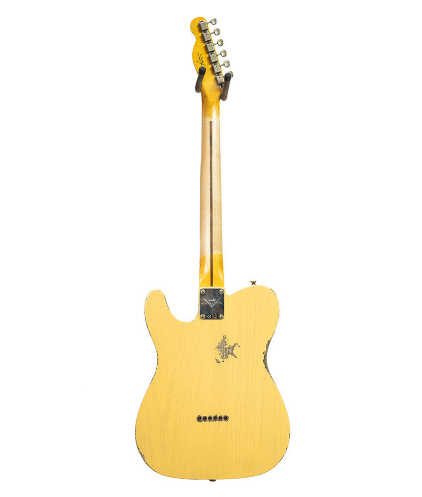 Fender Custom Shop 52 Telecaster Relic, Maple Neck - Aged Nocaster Blond