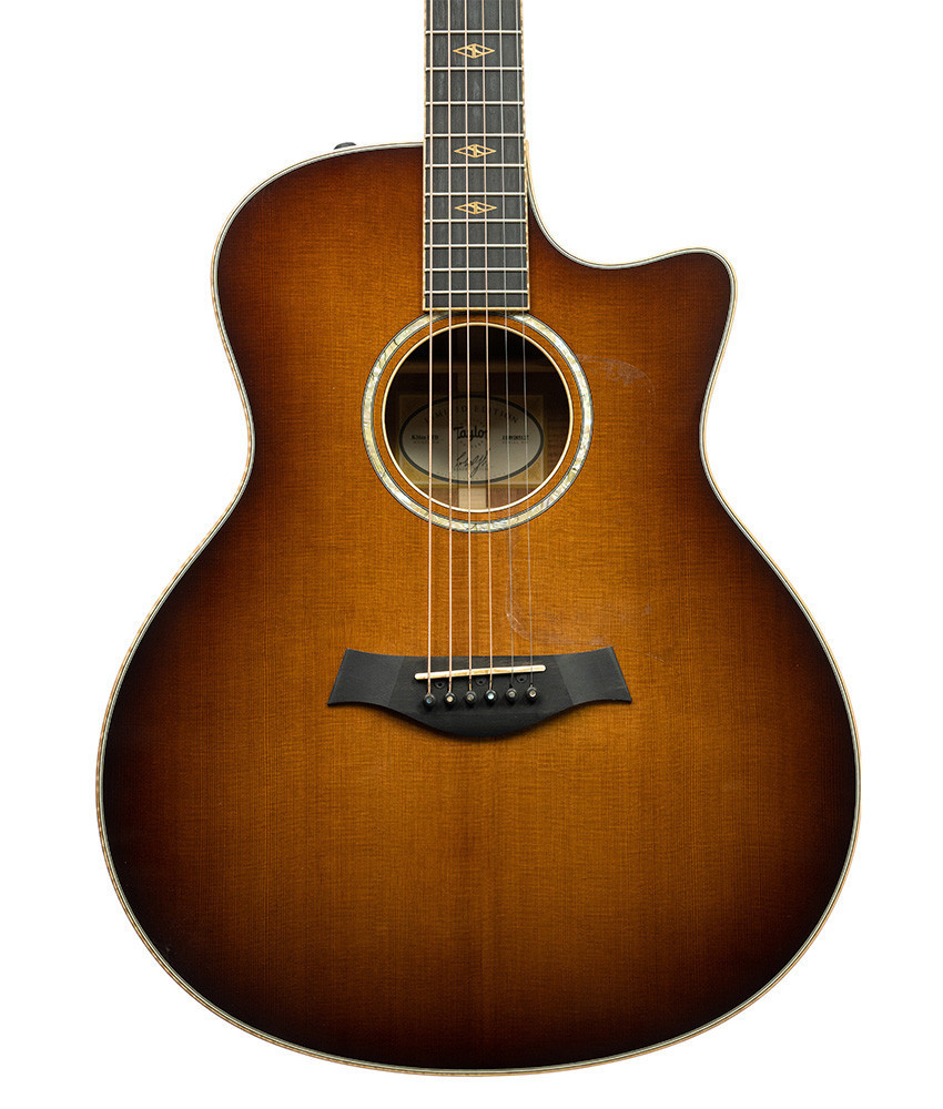 Taylor Guitars Pre-Owned Taylor K16ce LTD, Cedar/Koa Acoustic-Electric - Shaded Edgeburst