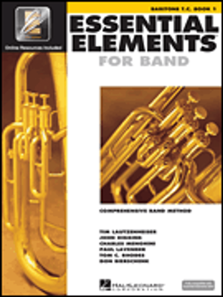 Hal Leonard Essential Elements for Band – Baritone TC Book 1 with EEi