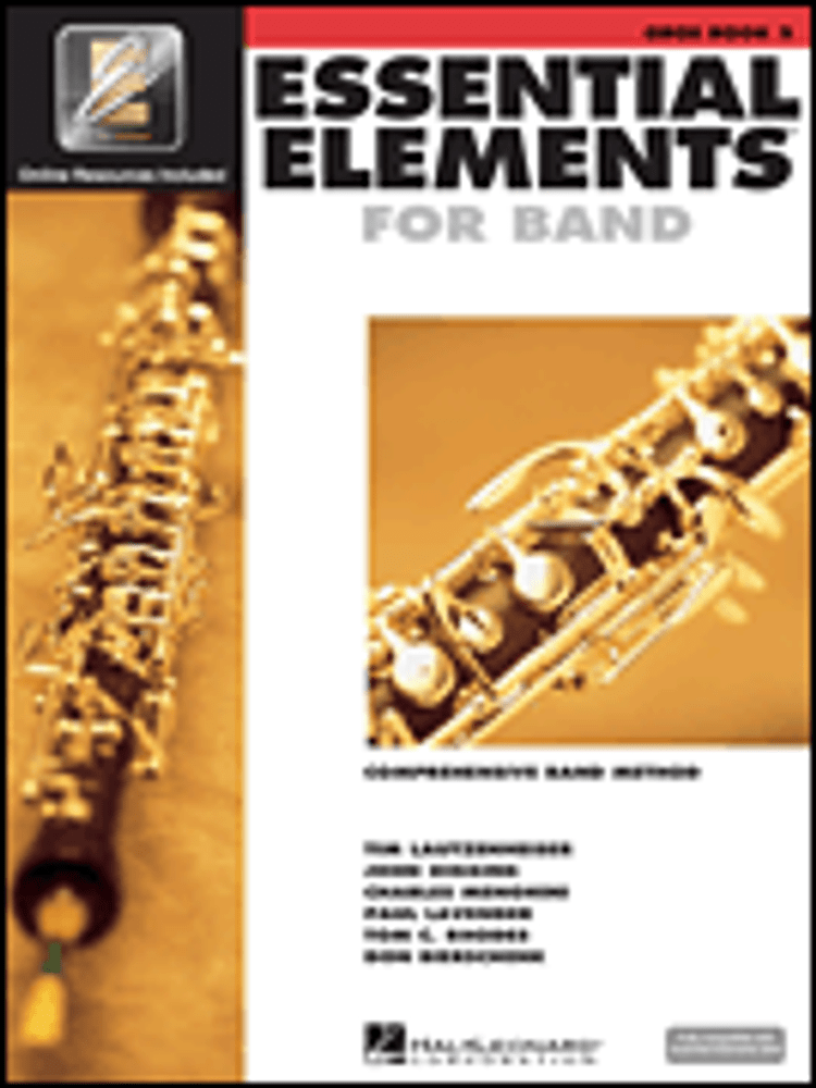 Hal Leonard Essential Elements for Band – Oboe Book 2 with EEi
