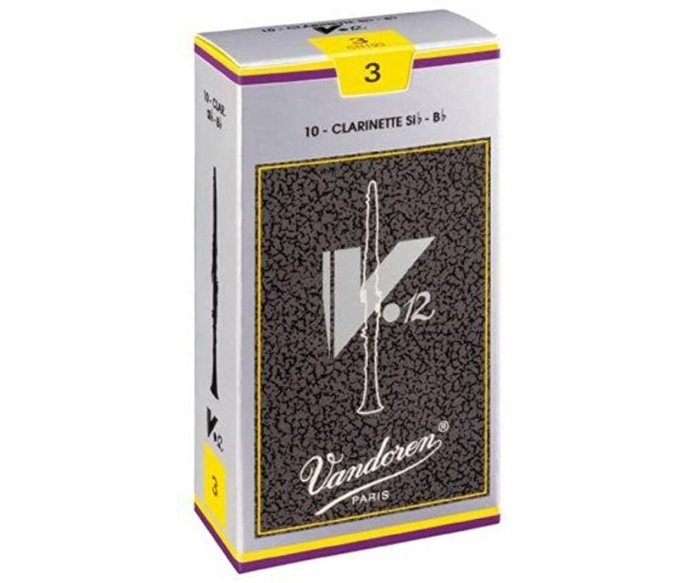Vandoren Vandoren V12 #3 Bb Clarinet Reed 10 pack