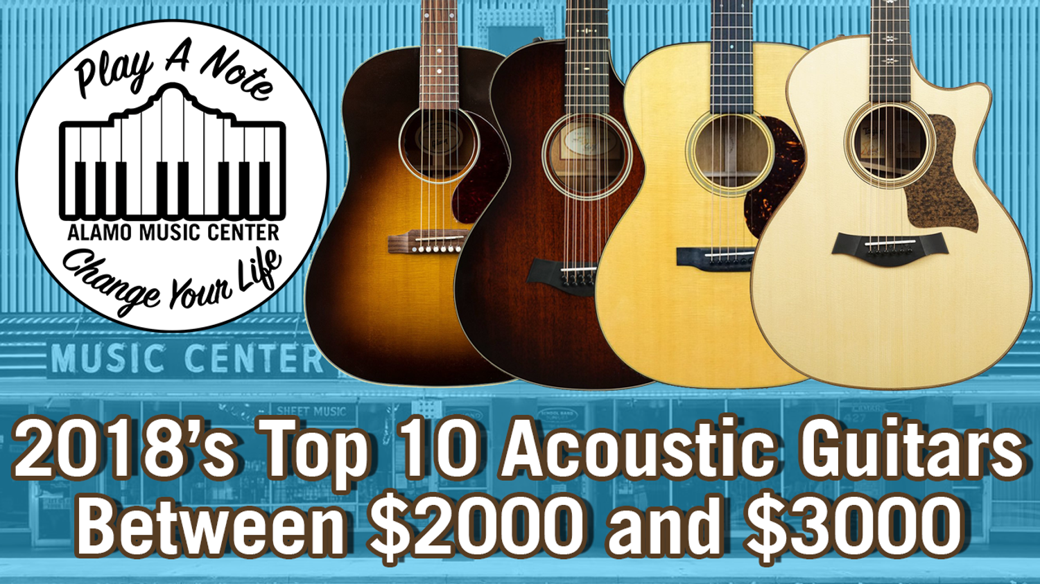 best acoustic guitar under 3000 dollars