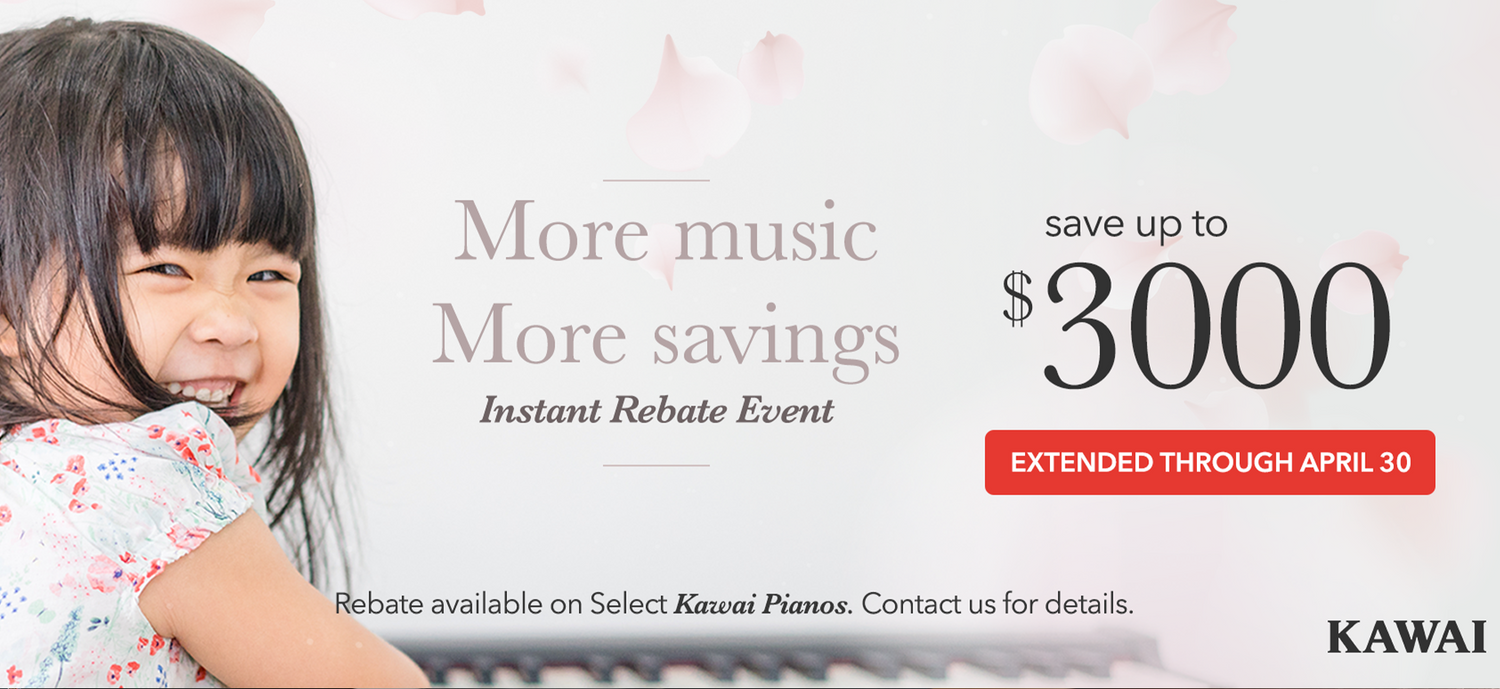 Kawai Instant Rebate Event Extended Save Up To 3000 Alamo Music