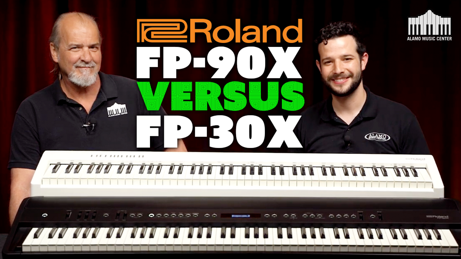 Roland Fp 90x Vs Fp 30x Digital Piano Comparison Best Features Sounds Alamo Music